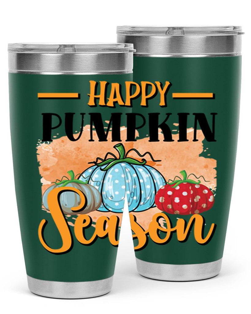 Happy pumpkin season 240#- fall- Tumbler