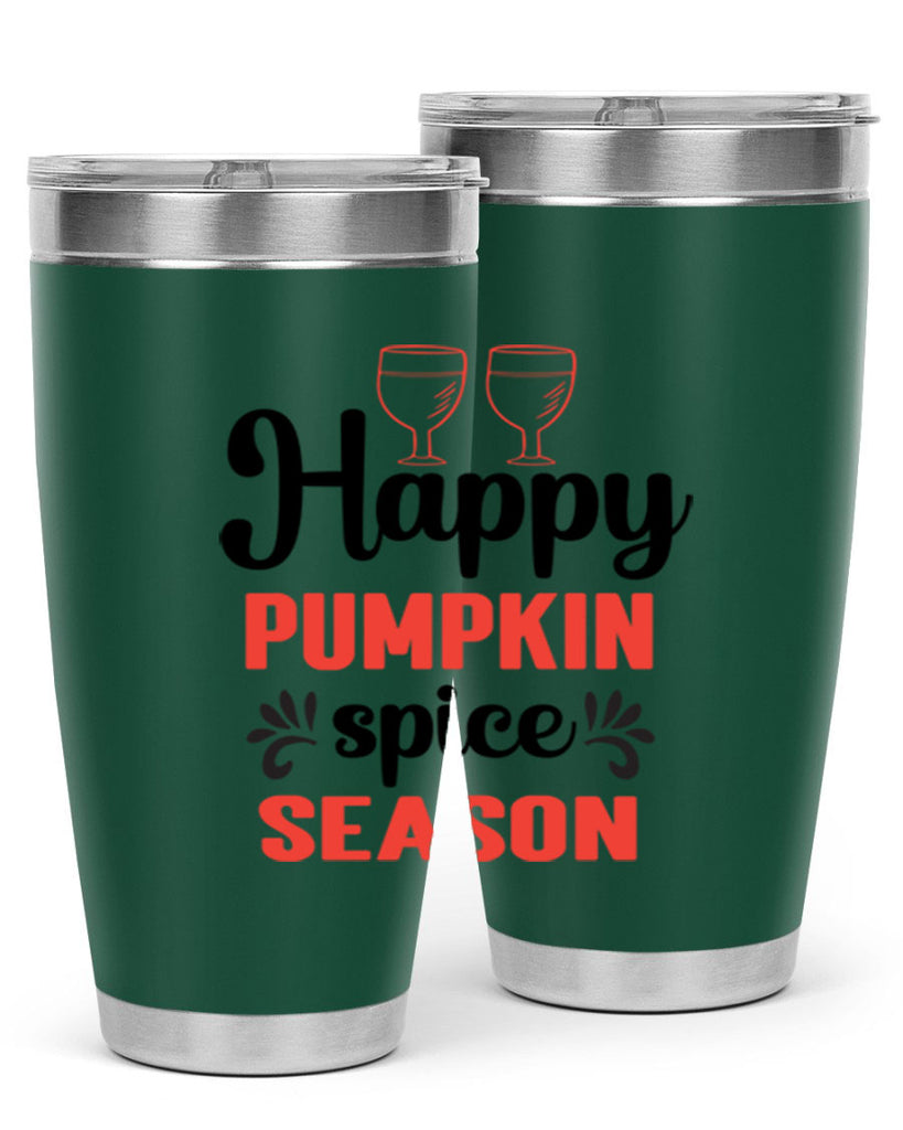 Happy pumpkin spice season 244#- fall- Tumbler