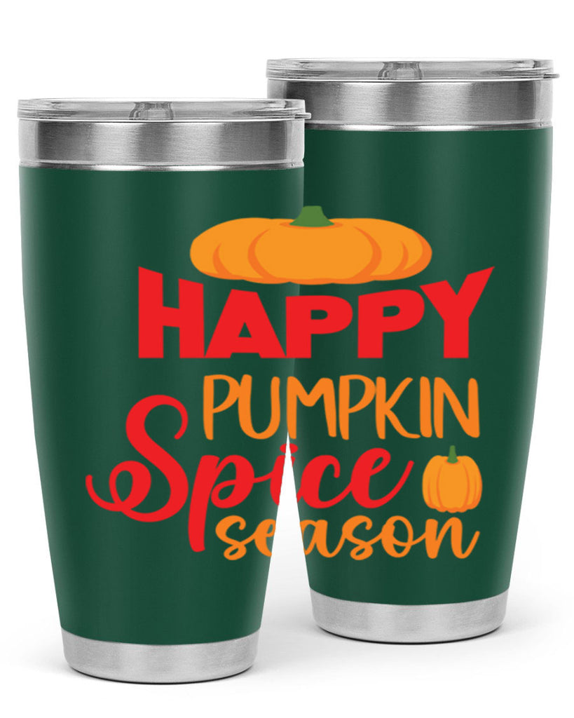 HappyPumpkinSpiceSeason 259#- fall- Tumbler