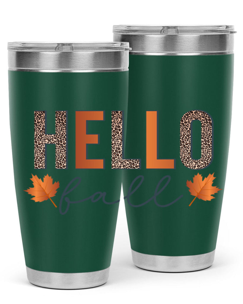 Hello Fall 272#- fall- Tumbler