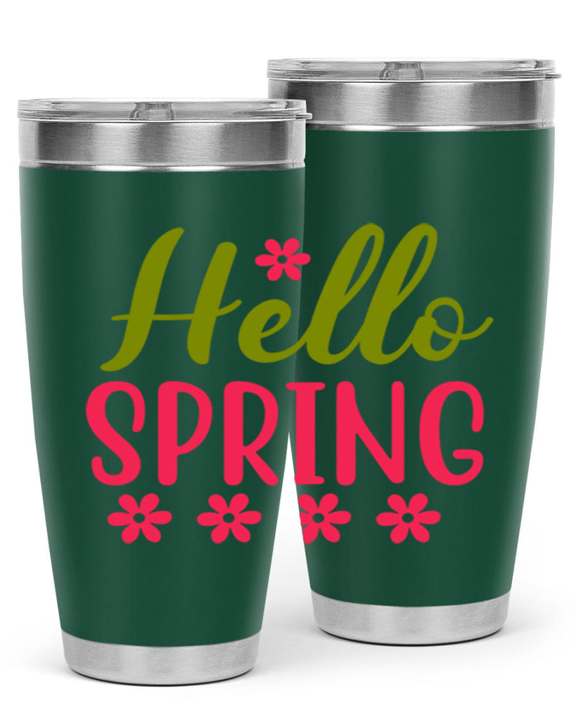 Hello Spring 213#- spring- Tumbler