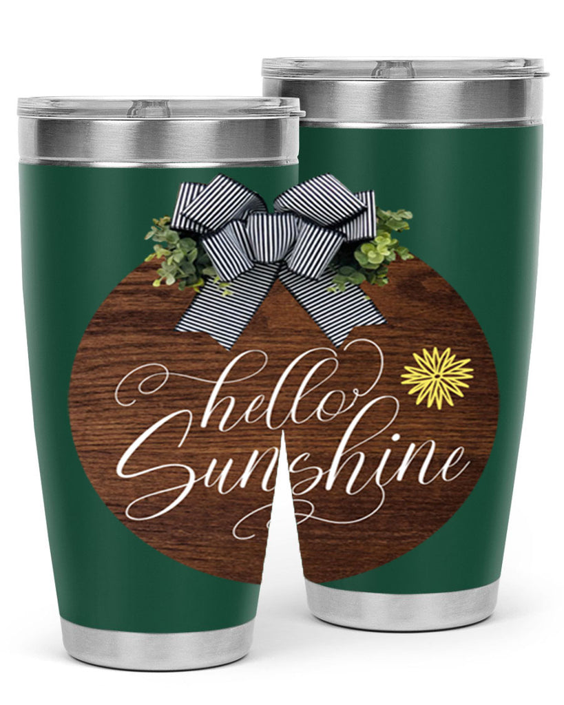 Hello Spring Lettering Mockup200#- spring- Tumbler