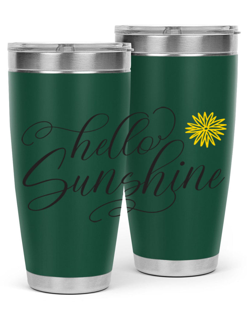 Hello Spring Lettering201#- spring- Tumbler