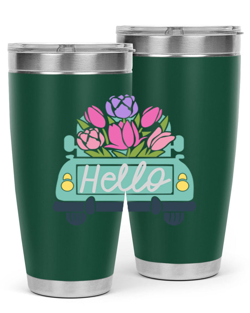 Hello Truck218#- spring- Tumbler