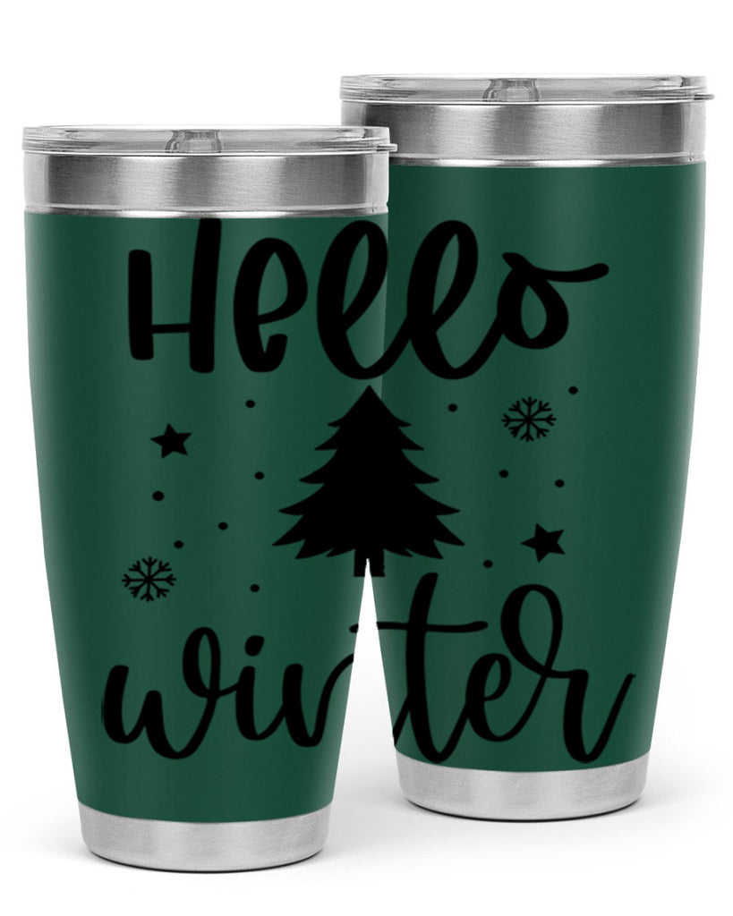 Hello Winter 162#- winter- Tumbler