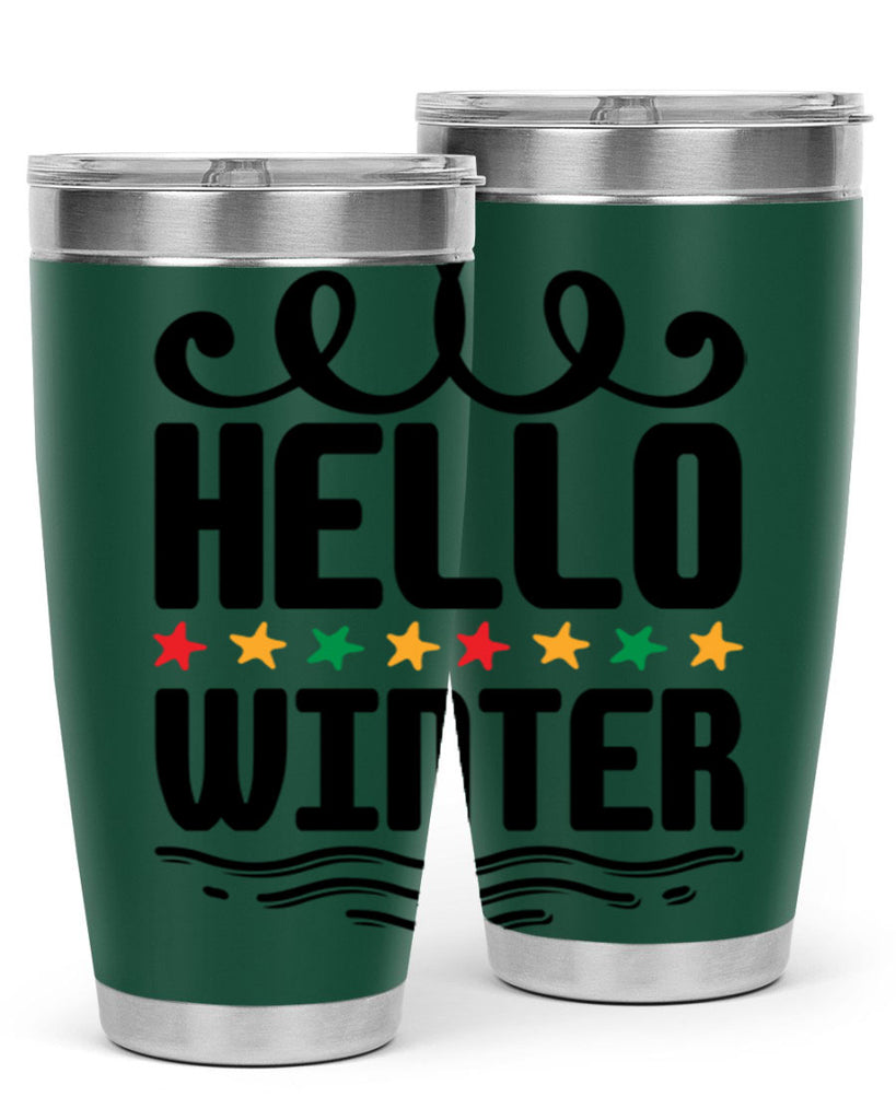 Hello Winter 185#- winter- Tumbler