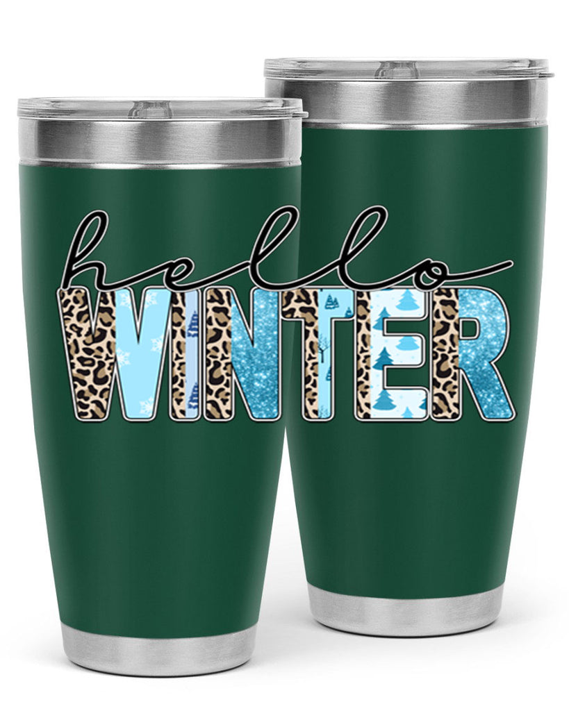Hello Winter 189#- winter- Tumbler