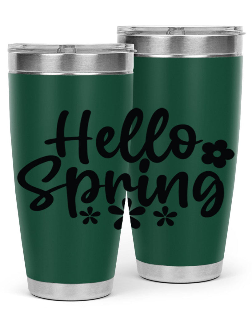 Hello spring  design 232#- spring- Tumbler
