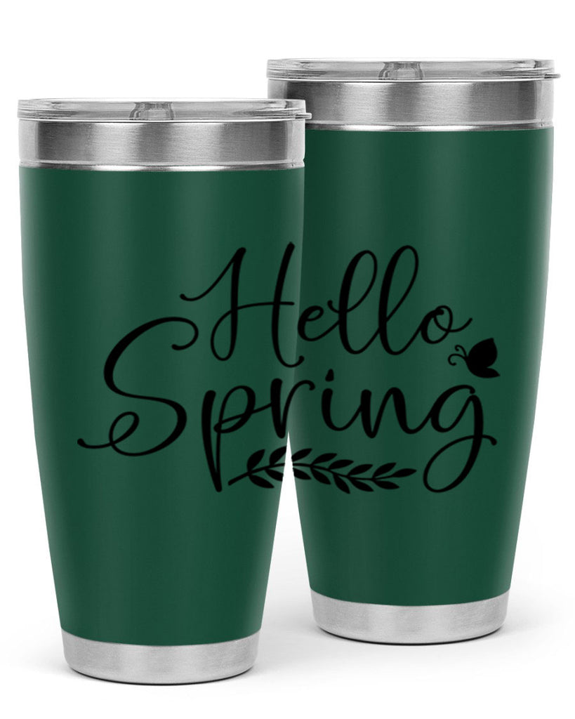 Hello spring design  222#- spring- Tumbler