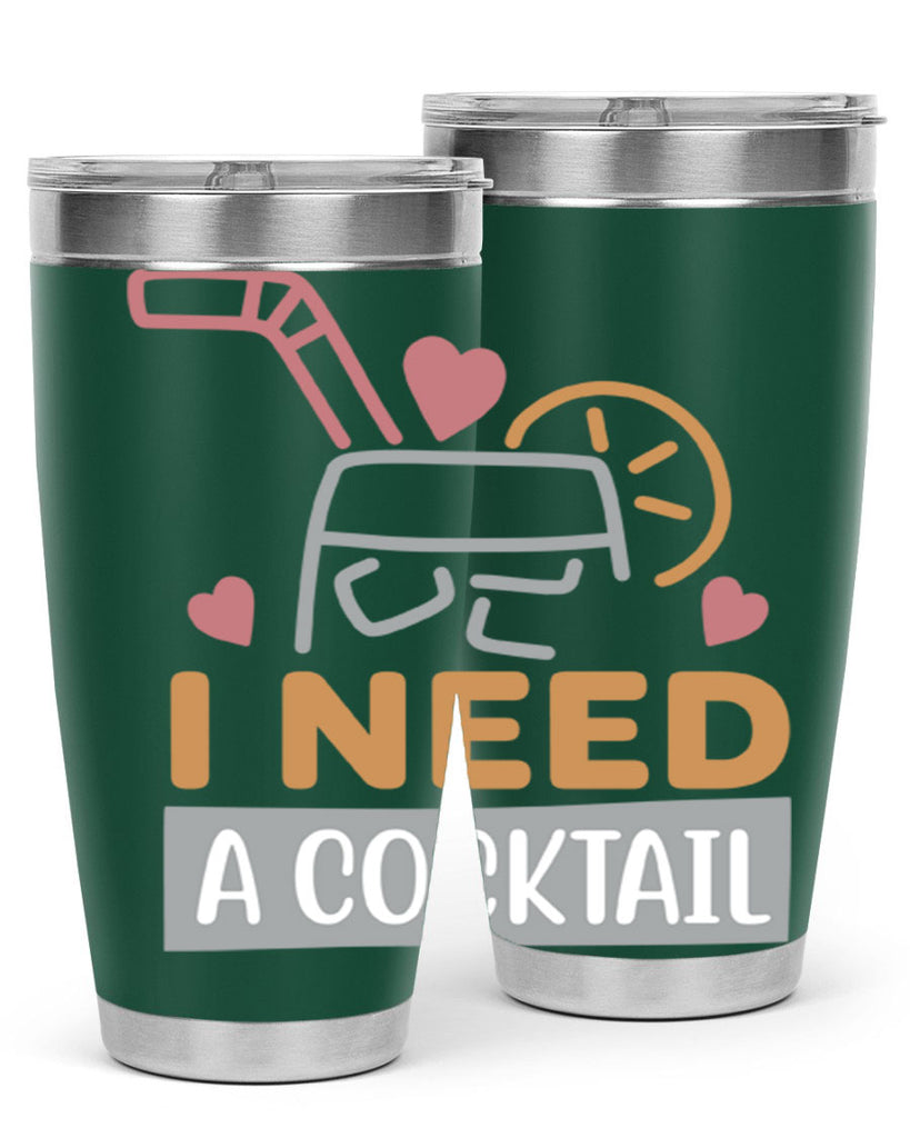 I Need A Cocktail 107#- fashion- Cotton Tank