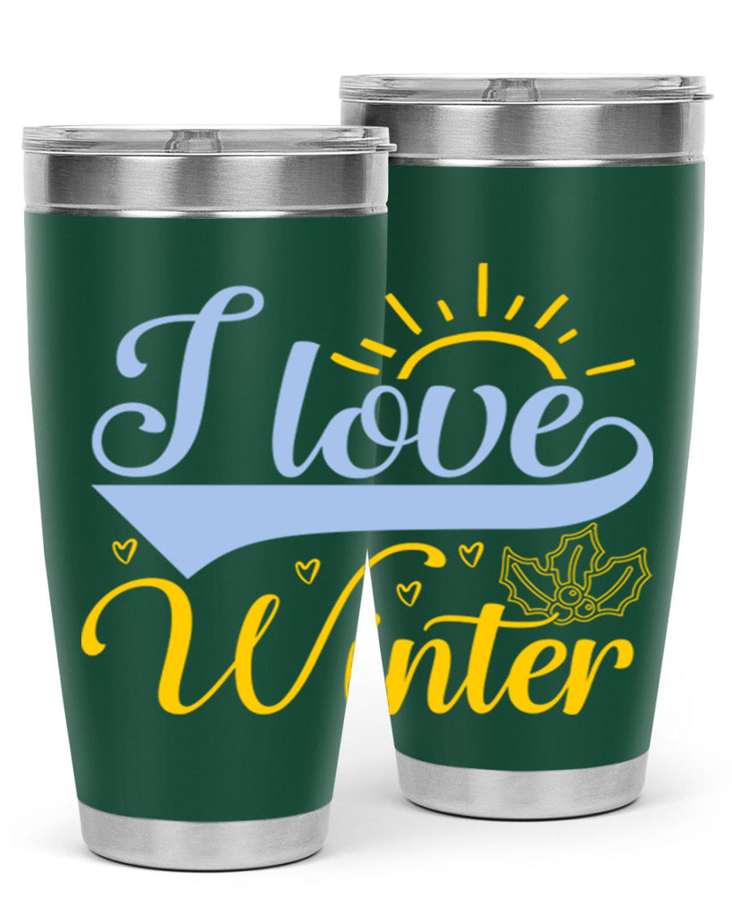 I love winter228#- winter- Tumbler