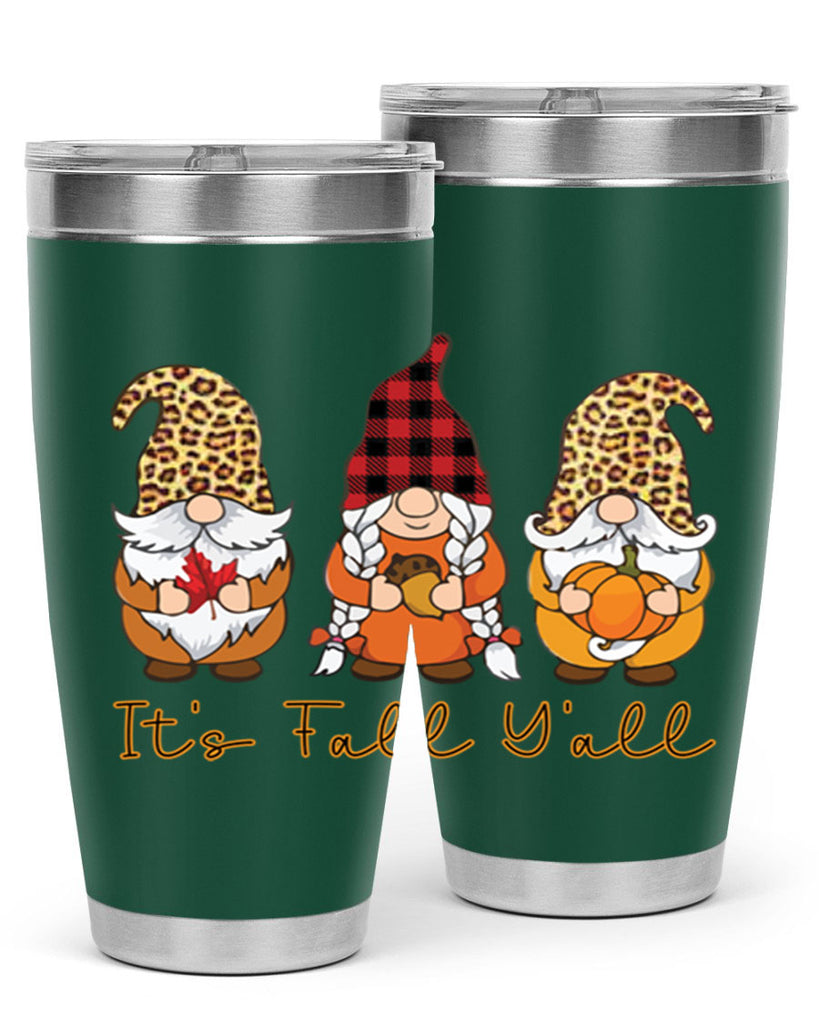 It s Fall Y all Gnome 362#- fall- Tumbler
