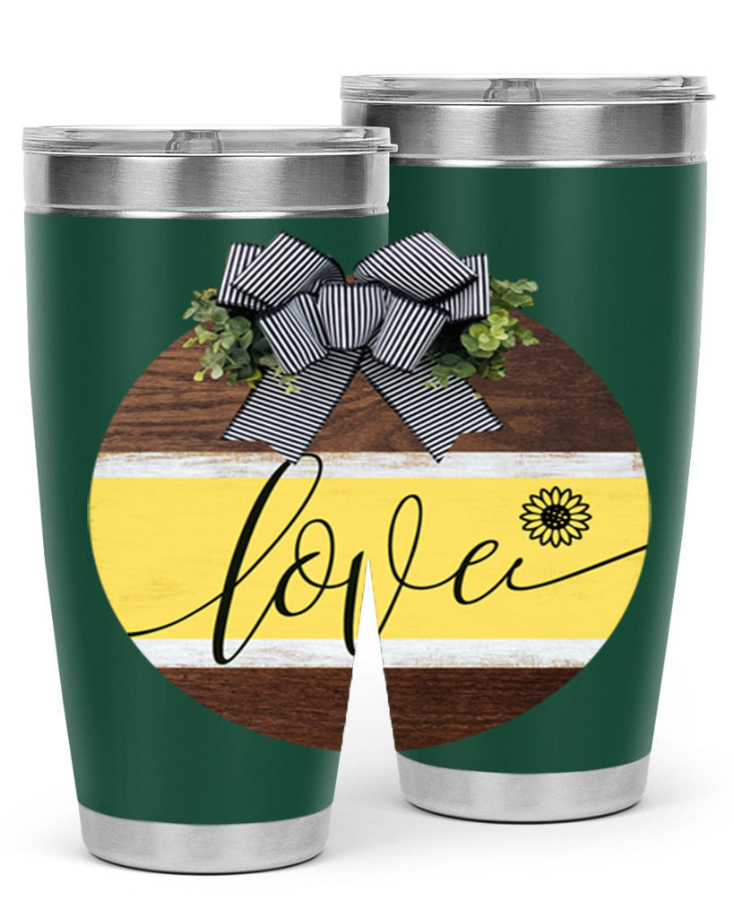 Love and daisy Mockup326#- spring- Tumbler