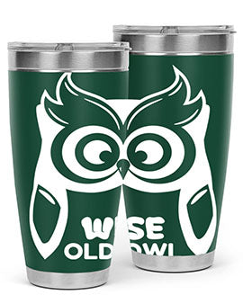Owl Lover Wise Old Owl A TurtleRabbit 13#- owl- Tumblers