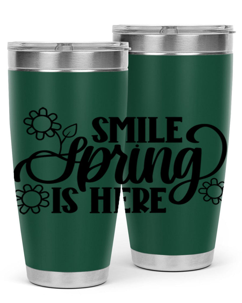 PNG_Smile Spring Is Here395#- spring- Tumbler