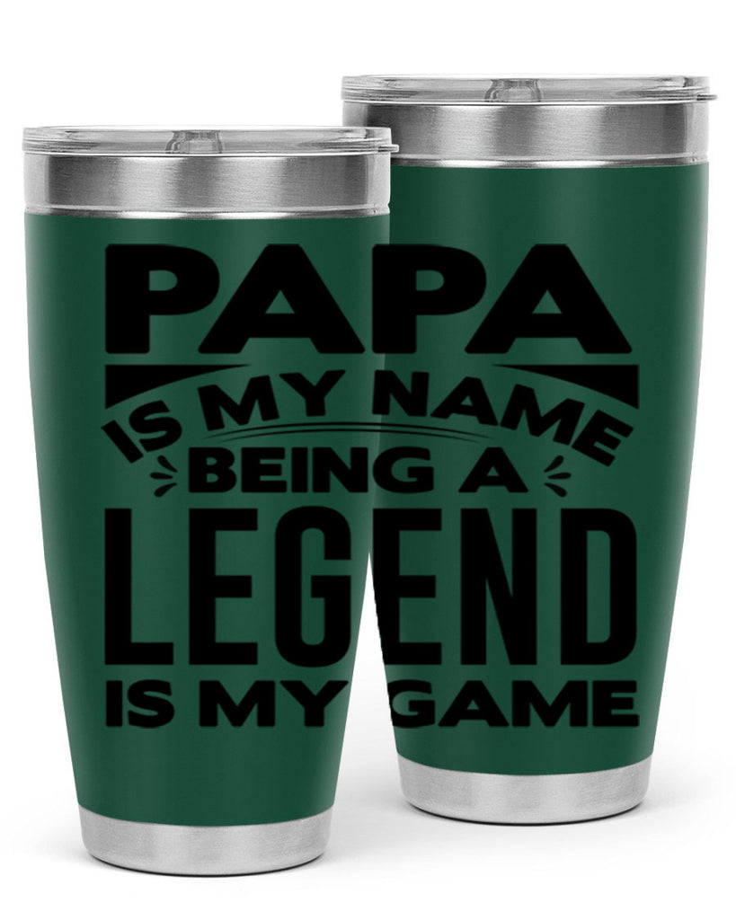 Papa 125#- grandpa - papa- Tumbler
