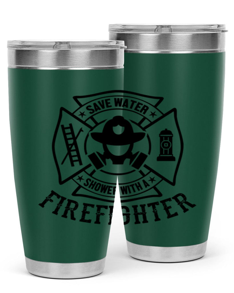 Save water Style 34#- fire fighter- tumbler