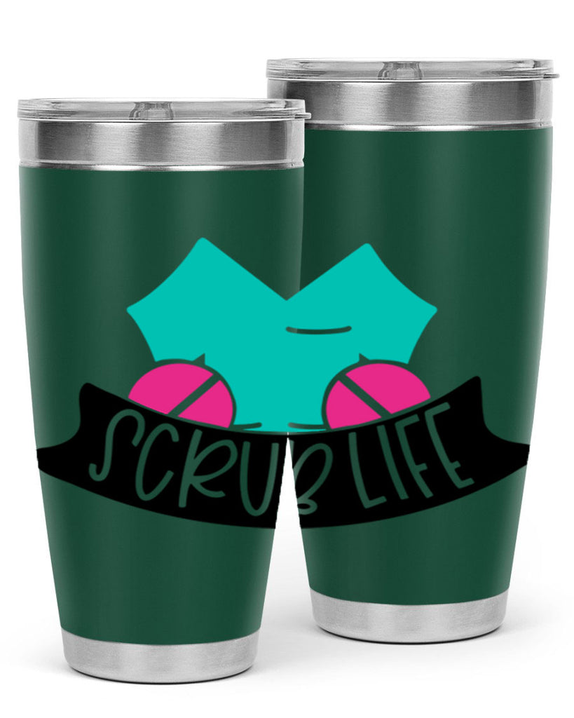 Scrub Life Style Style 45#- nurse- tumbler