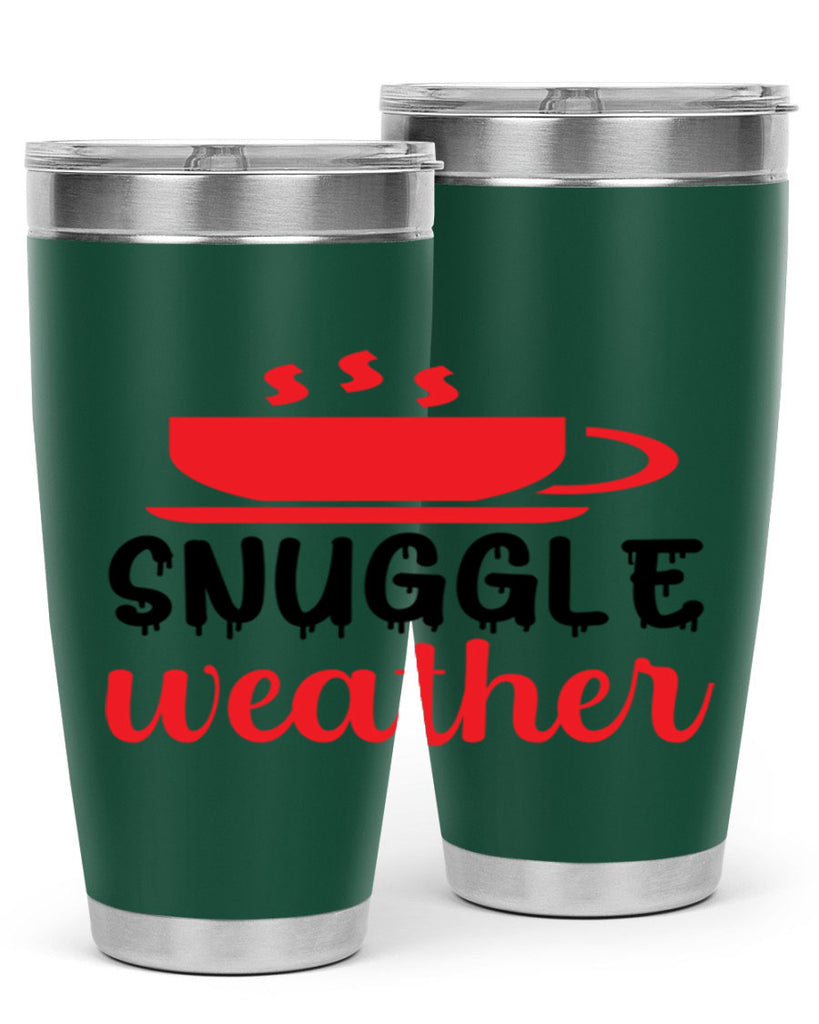 Snuggle weather 386#- winter- Tumbler