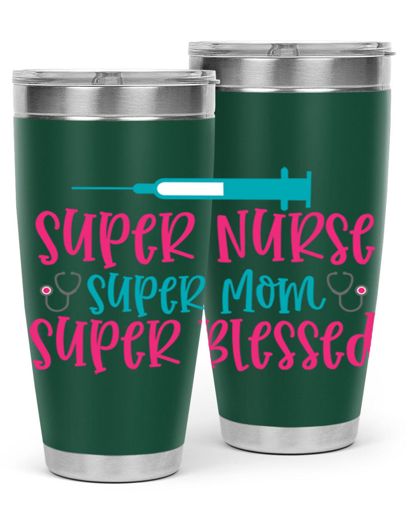 Super Nurse Super Mom Style Style 24#- nurse- tumbler