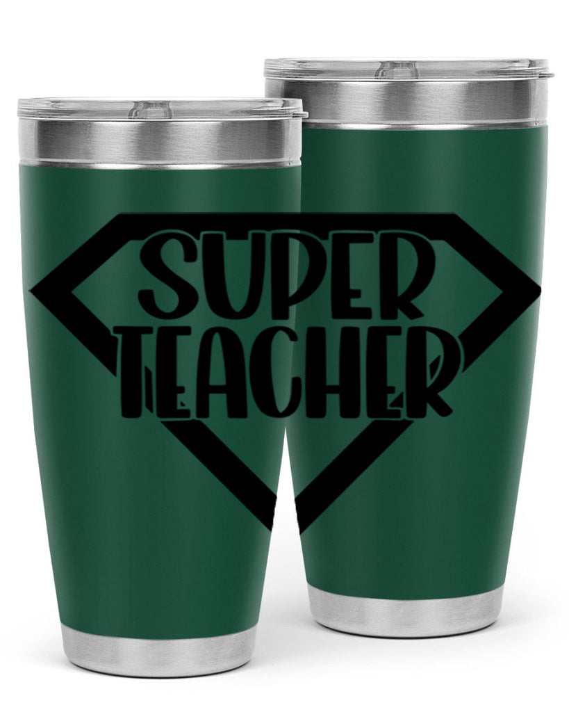 Super Teacher Style 55#- teacher- tumbler
