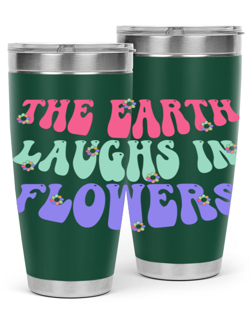 The earth laughs in flowers 532#- spring- Tumbler