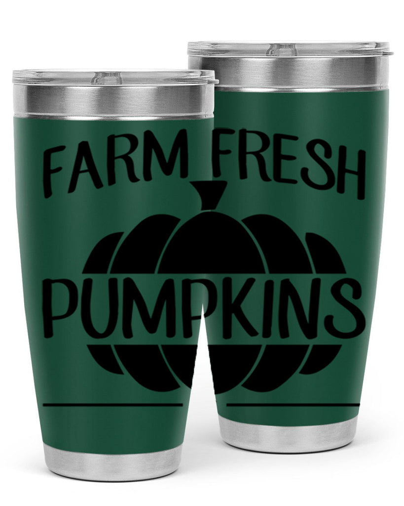 farm fresh pumpkins 173#- fall- Tumbler