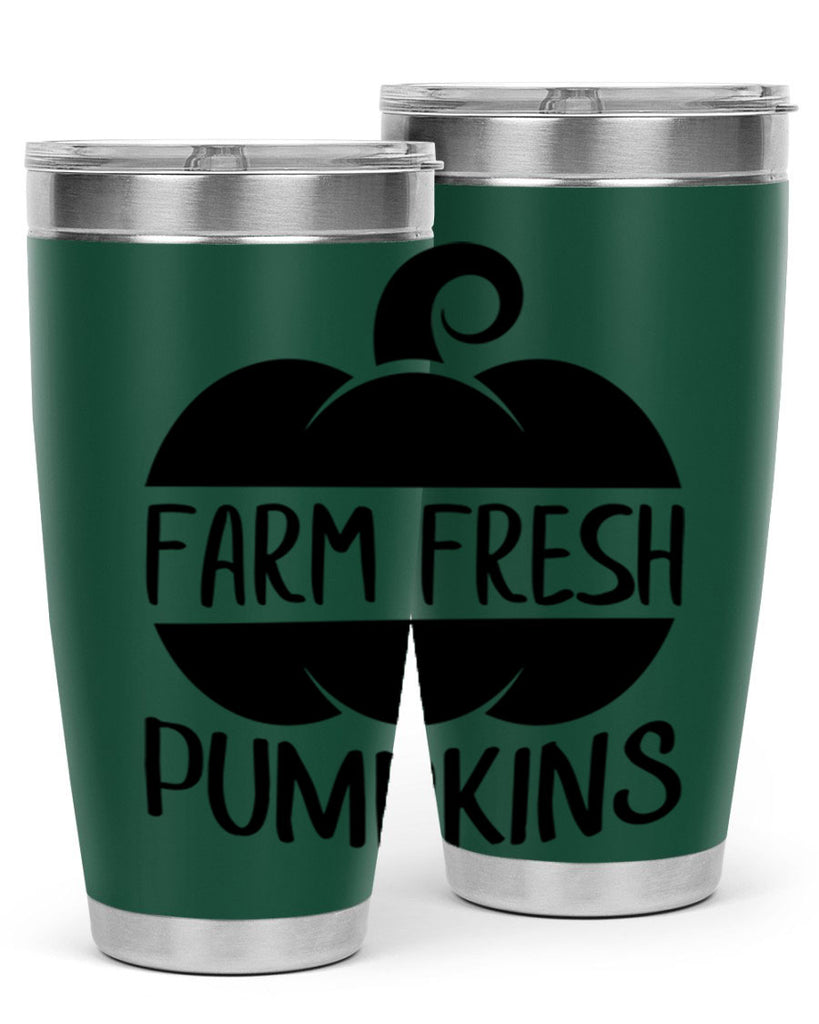farm fresh pumpkins 174#- fall- Tumbler