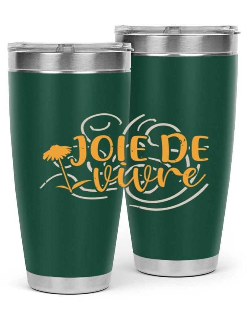 joie de vivre 57#- mardi gras- Tumbler