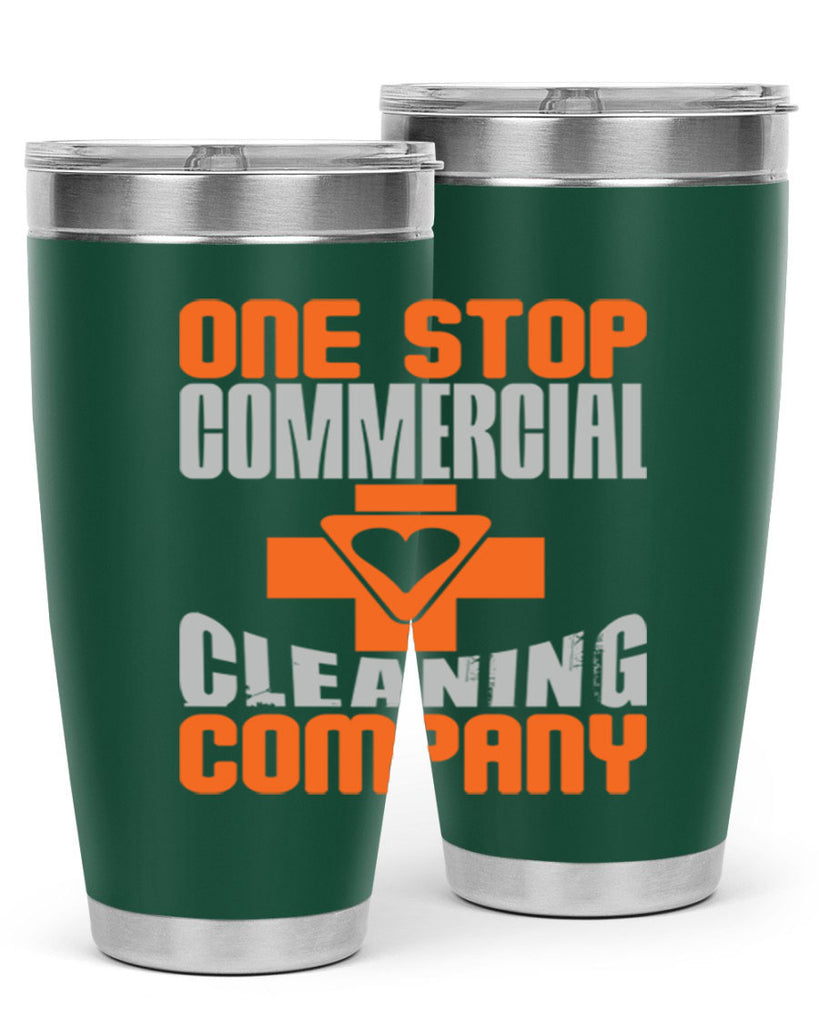 one stop commercial cleaning company Style 18#- cleaner- tumbler