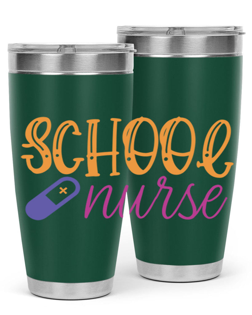school nurse Style 353#- nurse- tumbler