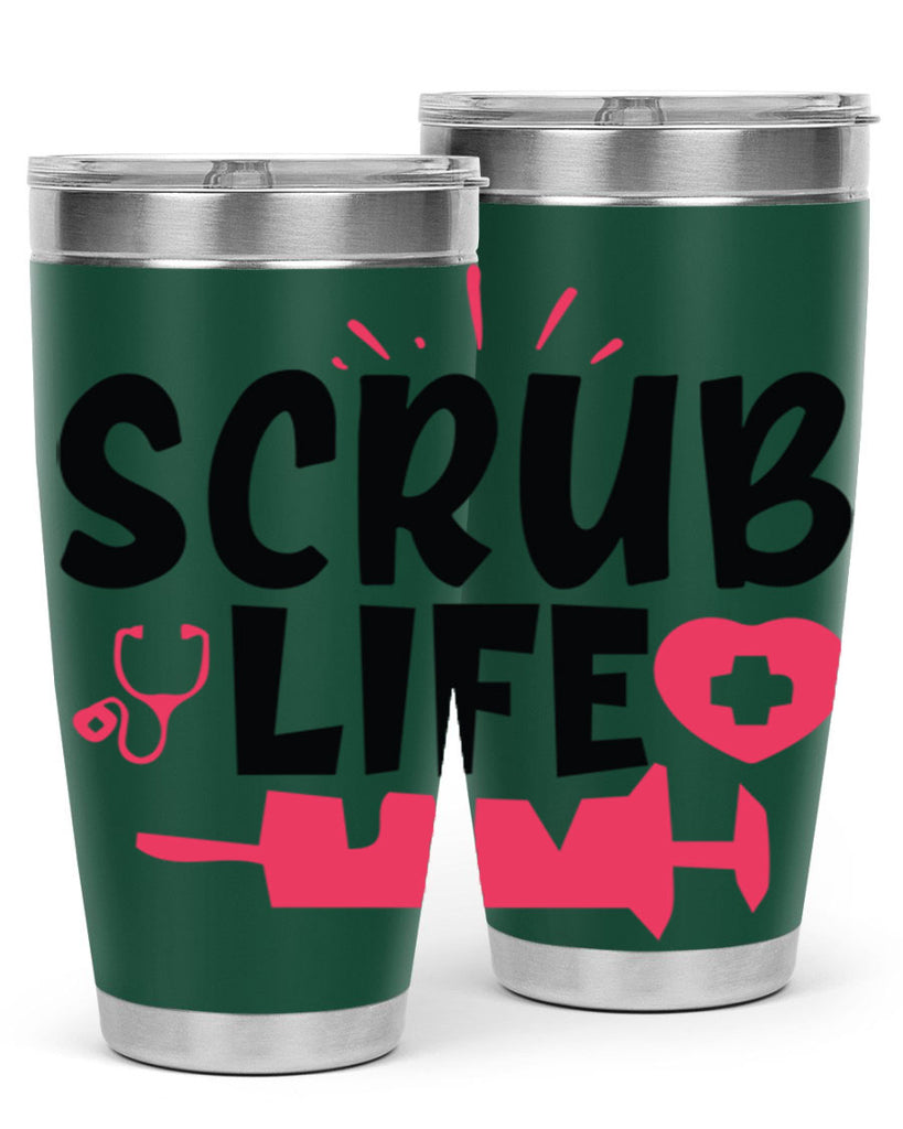 scrub life Style 352#- nurse- tumbler