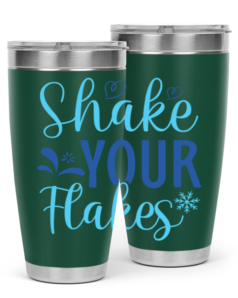 shake your flakes 359#- winter- Tumbler