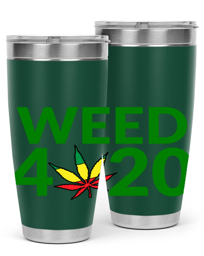 weed 420 cannabis 281#- marijuana- Tumbler