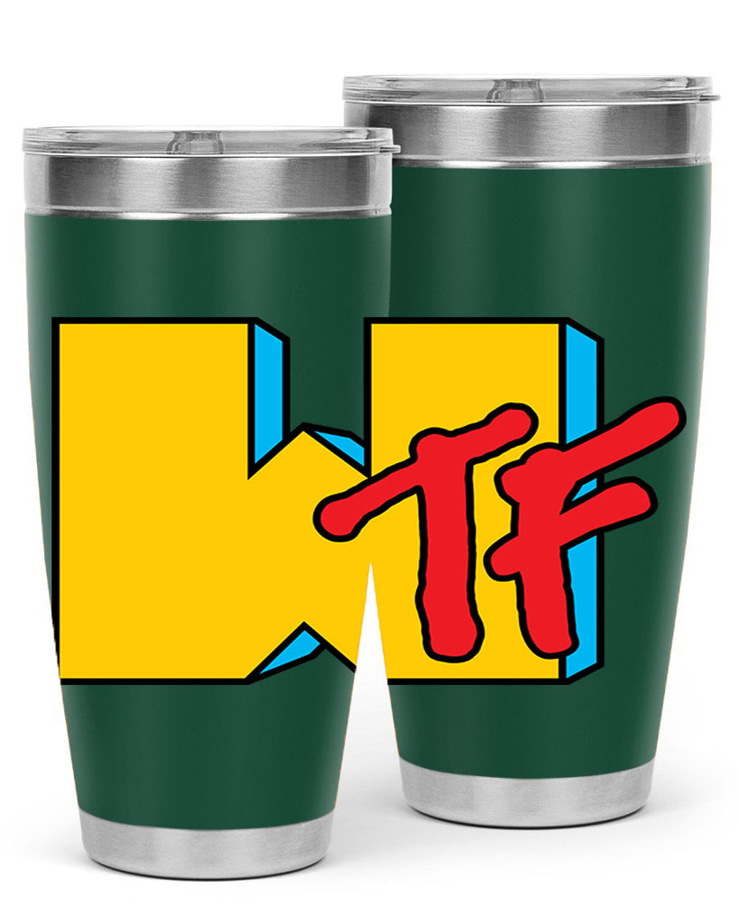 wtf 8#- black words phrases- Cotton Tank