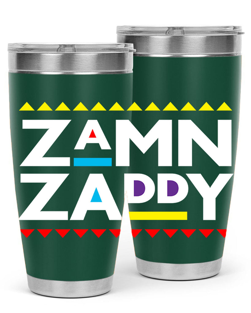 zamn zaddy 1#- black words phrases- Cotton Tank