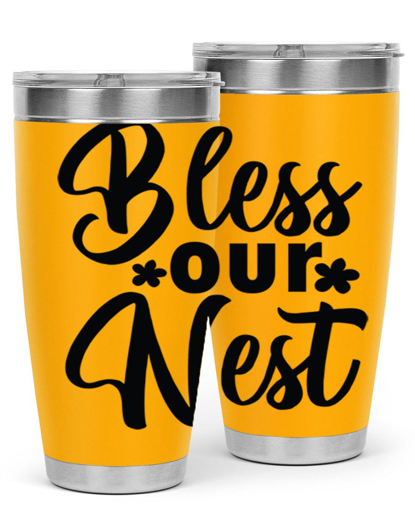 Bless our nest  design 70#- spring- Tumbler