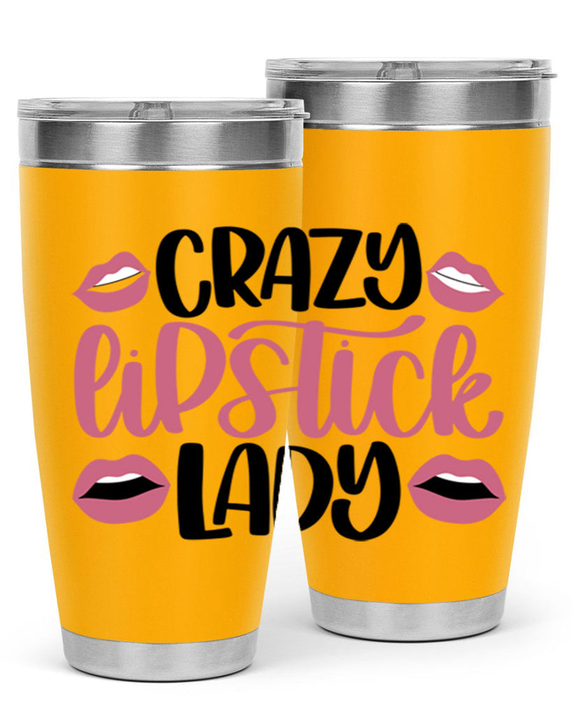 Crazy Lipstick Lady Style 107#- make up- Tumbler