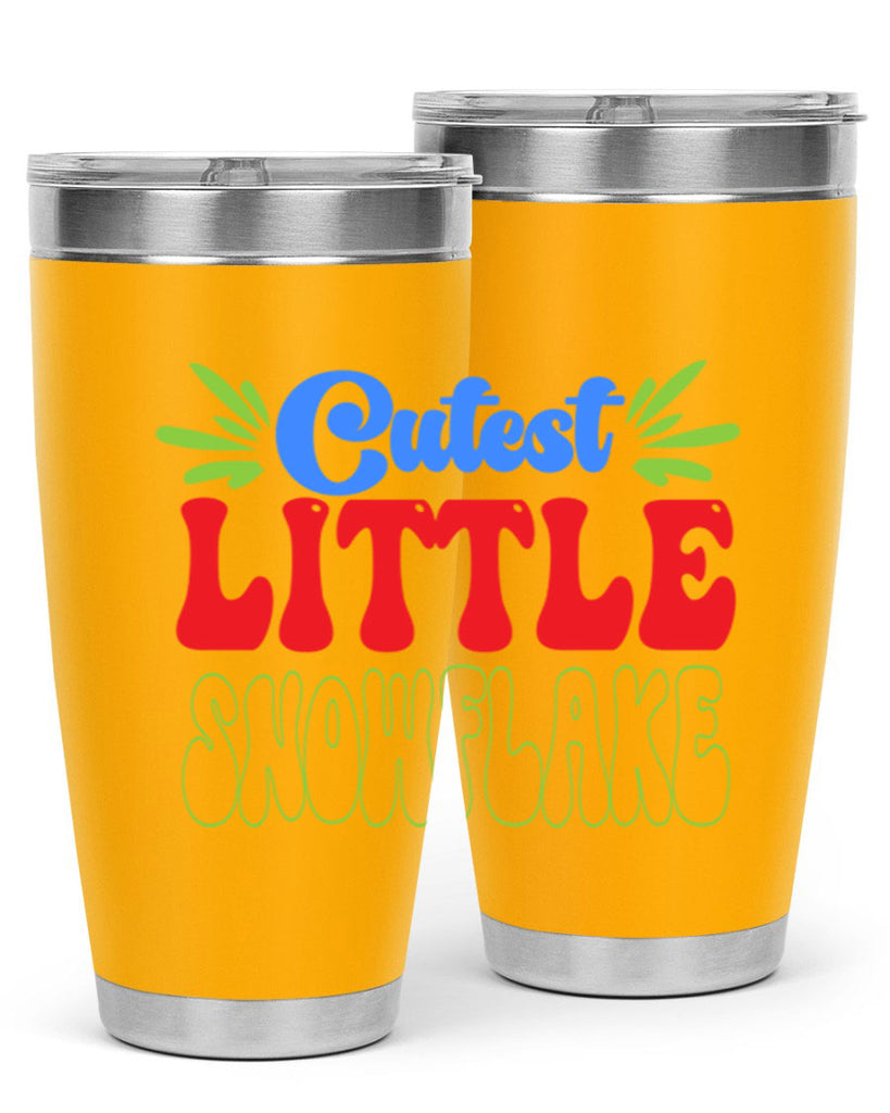 Cutest little snowflake 89#- winter- Tumbler
