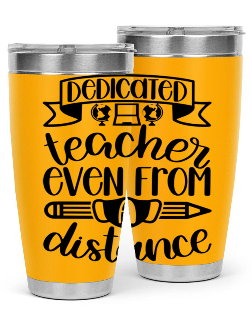 Dedicated Teacher Even Style 80#- teacher- tumbler