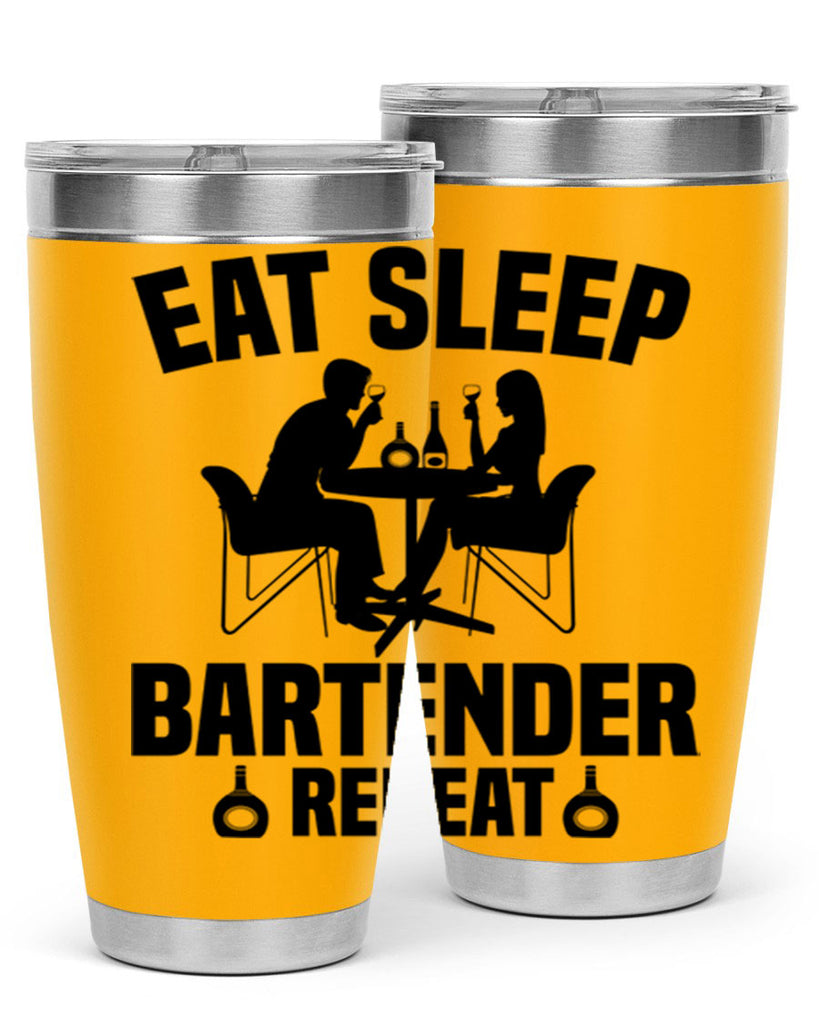Eat sleep Style 3#- bartender- tumbler