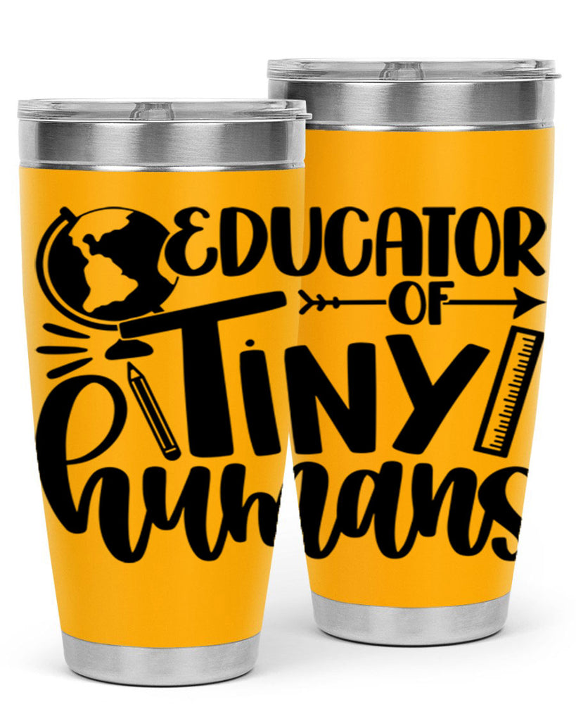 Educator Of Tiny Humans Style 75#- teacher- tumbler