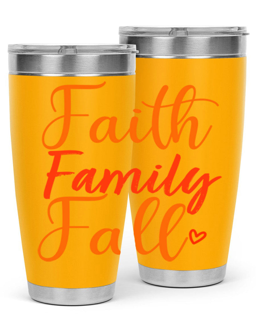 Faith Family Fall Design 81#- fall- Tumbler
