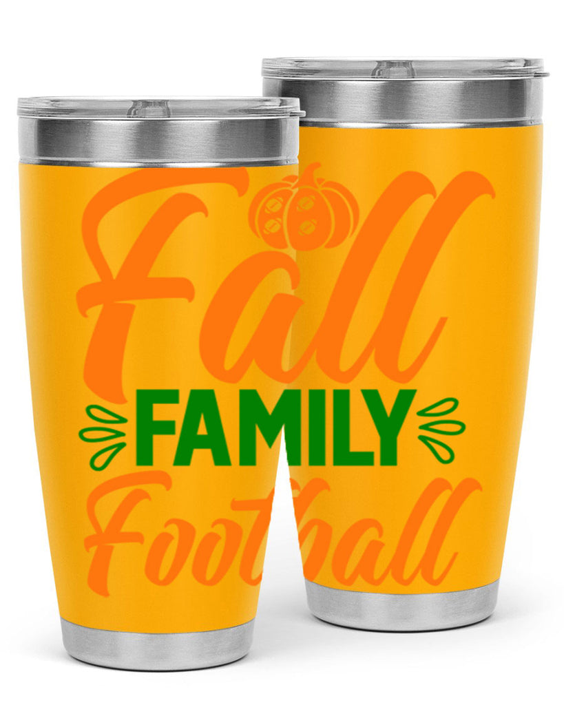Fall Family Football 98#- fall- Tumbler