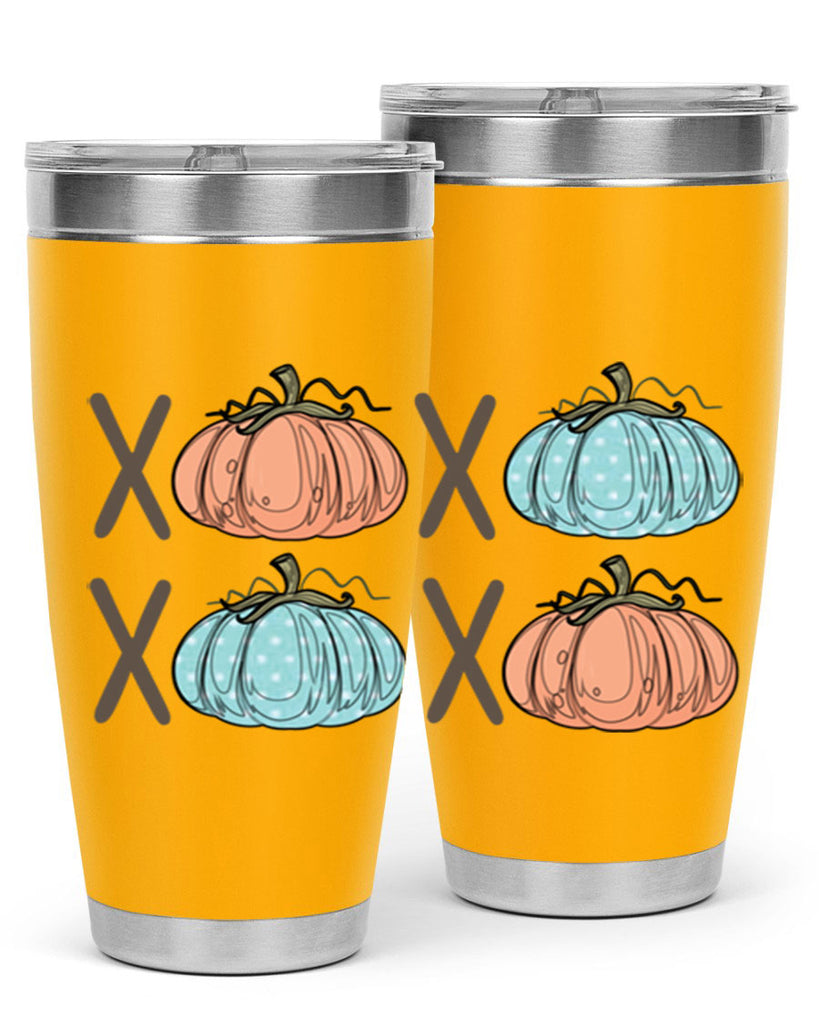Fall Pumpkin XOXO 129#- fall- Tumbler