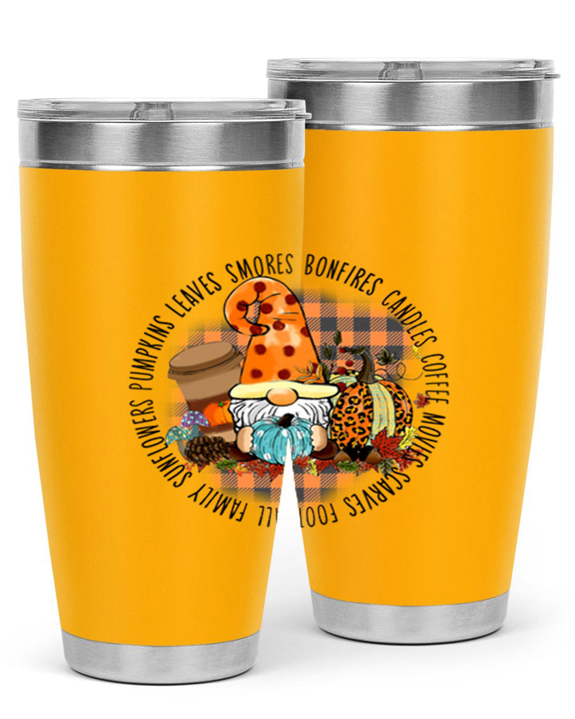 FallVibesGnome 165#- fall- Tumbler