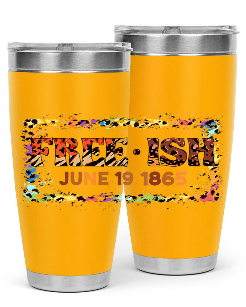 FreeIsh June 1865 Junteenth Png 32#- Juneteenth- tumbler