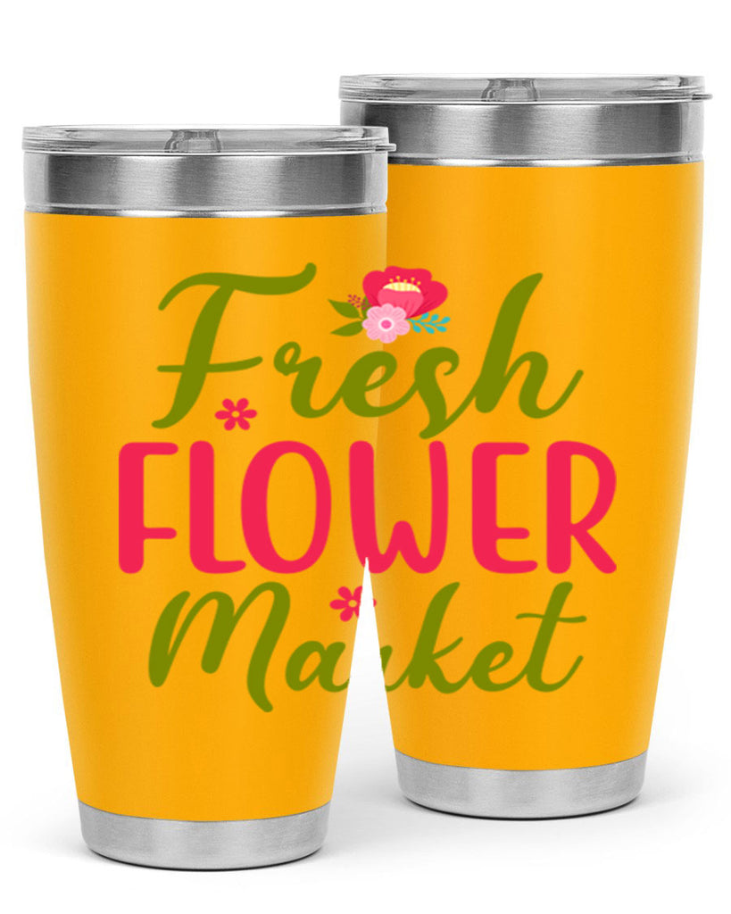 Fresh Flower Market 144#- spring- Tumbler