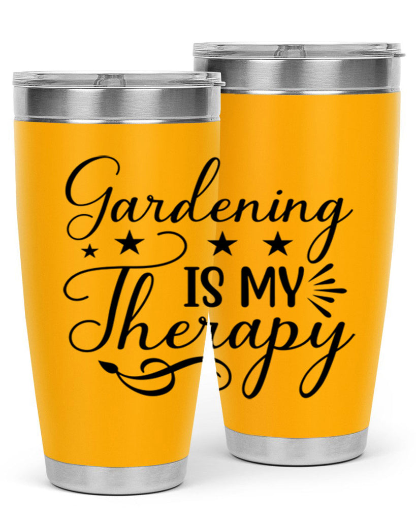 Gardening is My Therapy 145#- spring- Tumbler