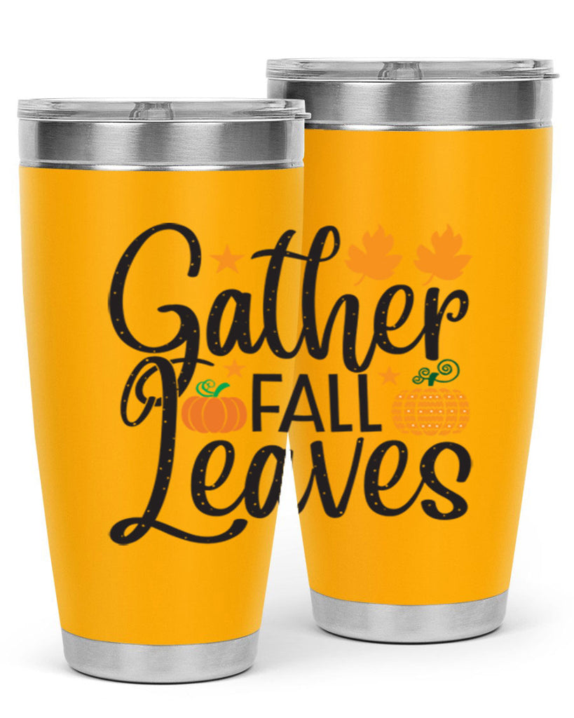 Gatherfallleaves 189#- fall- Tumbler